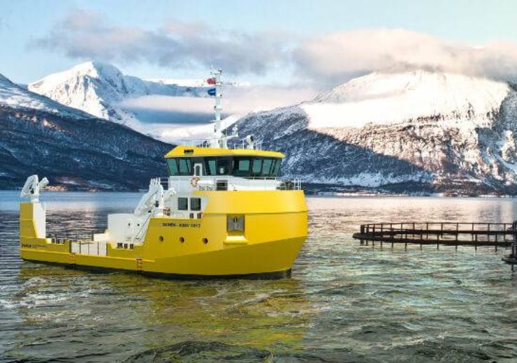 Damen Shipyards unveils new vessel to support fish-farming operations