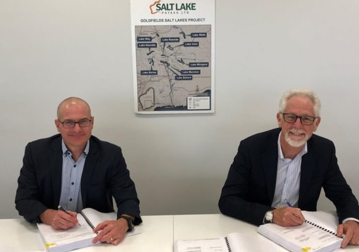 Salt Lake Potash selects GRES to build potash processing plant in Australia
